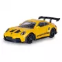 JAMARA Porsche 911 GT3 RS 1:43 modelo de carro em metal fundido amarelo (402238)