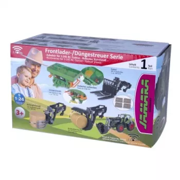 JAMARA carregador frontal com pá de crocodilo para trator RC 1:24