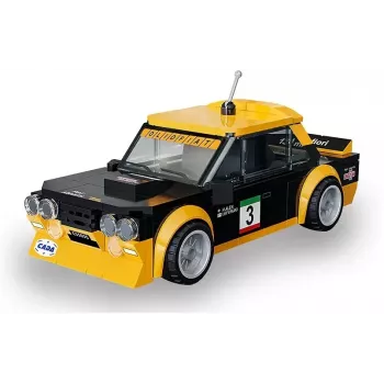 Jamara CaDA Fiat Abarth 131 1:24 conjunto de blocos de construção preto (402921)