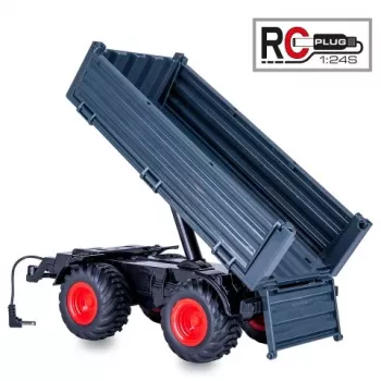 Jamara atrelado basculante antracite para trator RC MB-trac 1000 1:24S (423265)