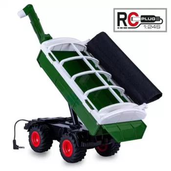 Jamara vagão de sobrecarga verde para trator RC MB-trac 1000 1:24S (423268)