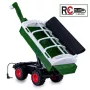 Jamara vagão de sobrecarga verde para trator RC MB-trac 1000 1:24S (423268)