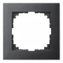Merten M-Pure Moldura de 1 módulo, preto mate, MEG4010-3603