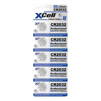 XCell CR2032 pilha de botão - pilha de botão de lítio 3V (145538)