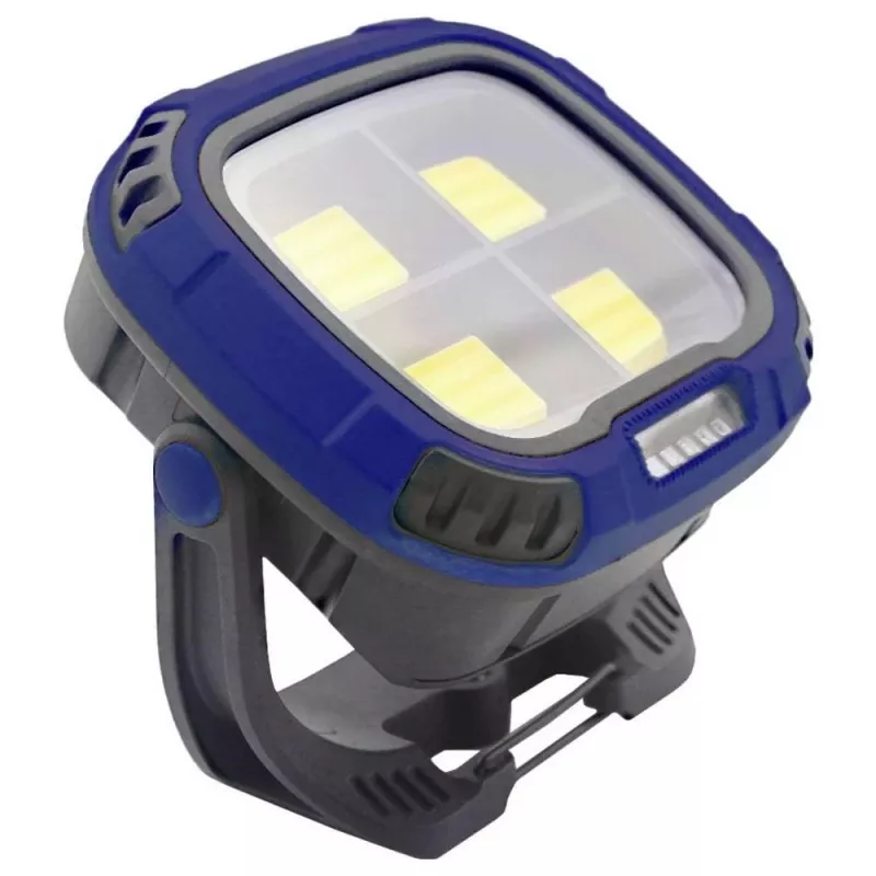 Lâmpada de trabalho LED com bateria XCell Work Dual 1580 lúmenes 4 modos de luz magnética