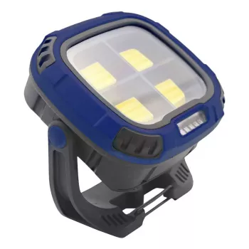 Lâmpada de trabalho LED com bateria XCell Work Dual 1580 lúmenes 4 modos de luz magnética