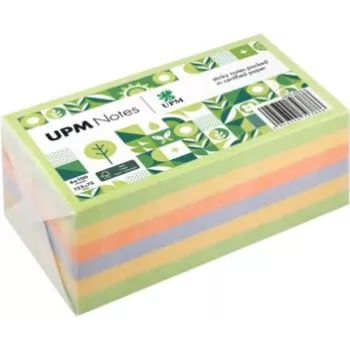 Notas adesivas UPM Notes 5855-76PG-6 Spring Sticky Notes 125x75 mm 100 folhas 6 blocos cores mistas