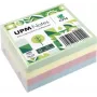 Notas adesivas UPM Notes 400 folhas mistura pastel verde azul rosa amarelo