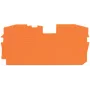 Placa de fecho e intermédia WAGO 2010-1292, laranja, 1 mm de espessura, 67,2 mm de comprimento, 33,5 mm de altura, para série TOPJOB® S 2010