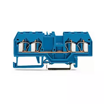 Borne de passagem de 4 condutores WAGO 280-834, 2,5 mm²
