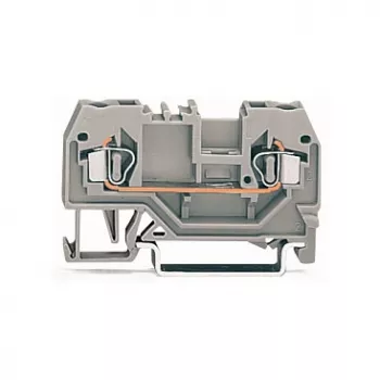 Borne de passagem WAGO 280-901, 2 condutores, 2,5 mm², CAGE CLAMP, cinzento