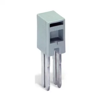 Pontes isoladas WAGO 285-435, 5 polos, cinzento, 800V, 41A