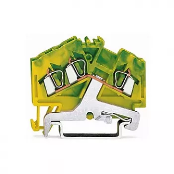 Borne de terra de 3 condutores WAGO 280-637, 2,5 mm²