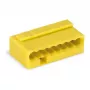 Conector PUSH WIRE® WAGO 243-508 de 8 condutores amarelo 6A 100V