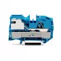 WAGO 2016-7114 Terminal de seccionamento N de 1 condutor, Push-in CAGE CLAMP, azul