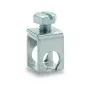 WAGO 209-105 Borne de passagem, 2 condutores, 2,5 mm², cinzento, 50 unid.