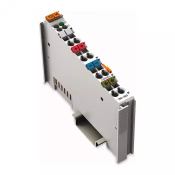 WAGO 750-602 Módulo de alimentação do sistema, 24 VDC, 1,08 A, calha DIN, cinzento, CAGE CLAMP