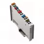 WAGO 750-613 Bloco de terminais de 4 condutores, cinzento, CAGE CLAMP, 0,08-2,5 mm², calha DIN 35