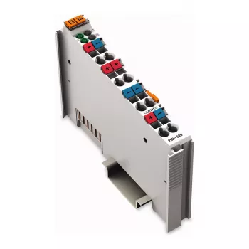 WAGO 750-626 Módulo de filtro de alimentação 24 V DC, CAGE CLAMP, cinzento