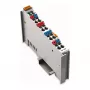 WAGO 750-626 Módulo de filtro de alimentação 24 V DC, CAGE CLAMP, cinzento