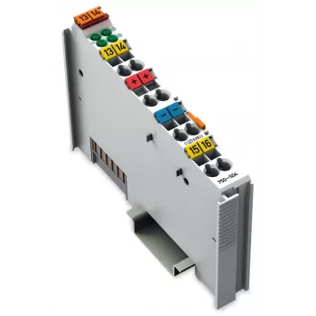 WAGO 750-504 Módulo de saída digital, 4 canais, 24 VDC, 0,5 A, CAGE CLAMP, calha DIN