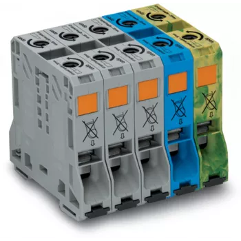 WAGO 285-159 Conjunto trifásico com bornes de alta corrente, 50 mm²