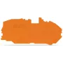 WAGO 2016-7692 Placa de extremidade, laranja, 1 mm, 84,5 mm, 41,7 mm, 3,11 g