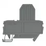 WAGO 2002-991 Placa de extremidade, cinzento, 2 mm, 67 mm, 57,2 mm, TOPJOB S