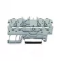 WAGO Borne de passagem 4 mm², cinzento, 32 A, 800 V, CAGE CLAMP®