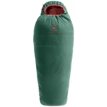 DEUTER Starlight Down Saco de Dormir para Criança Seagreen-Redwood
