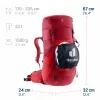Deuter Futura Pro 32 Mochila de Caminhada - Cherry/Masala