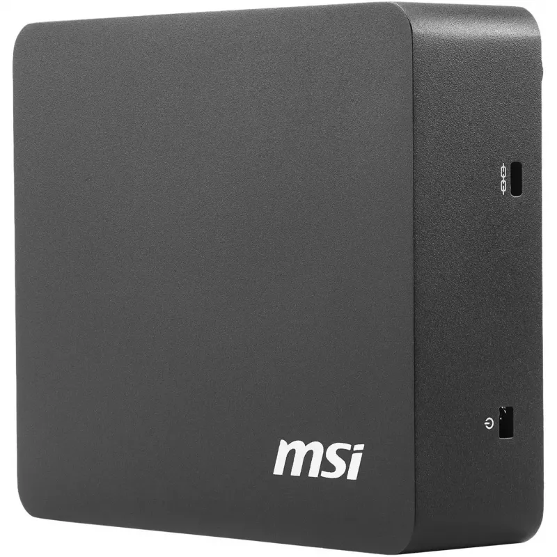 MSI Cubi NUC TWG S-007AT mini PC, Intel Core i5-10210U, 8GB DDR4, 128GB SSD, Windows 11 Pro, preto
