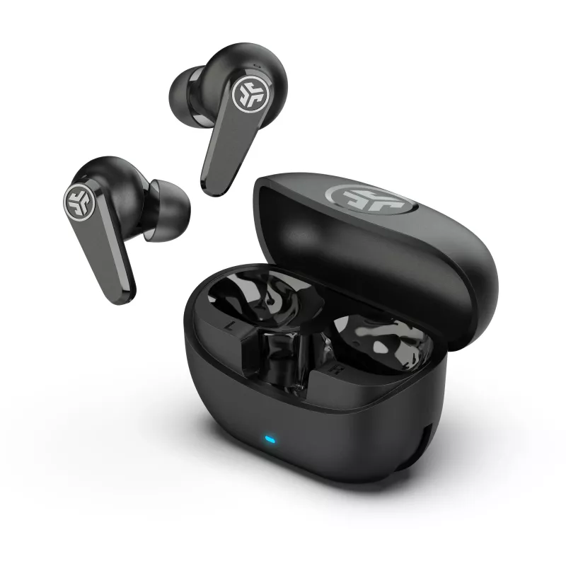 JLab Go Pods ANC TWS preto