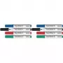 Marcador de quadro branco MAUL Hebel XL - ponta fina - cores sortidas - pack de 4