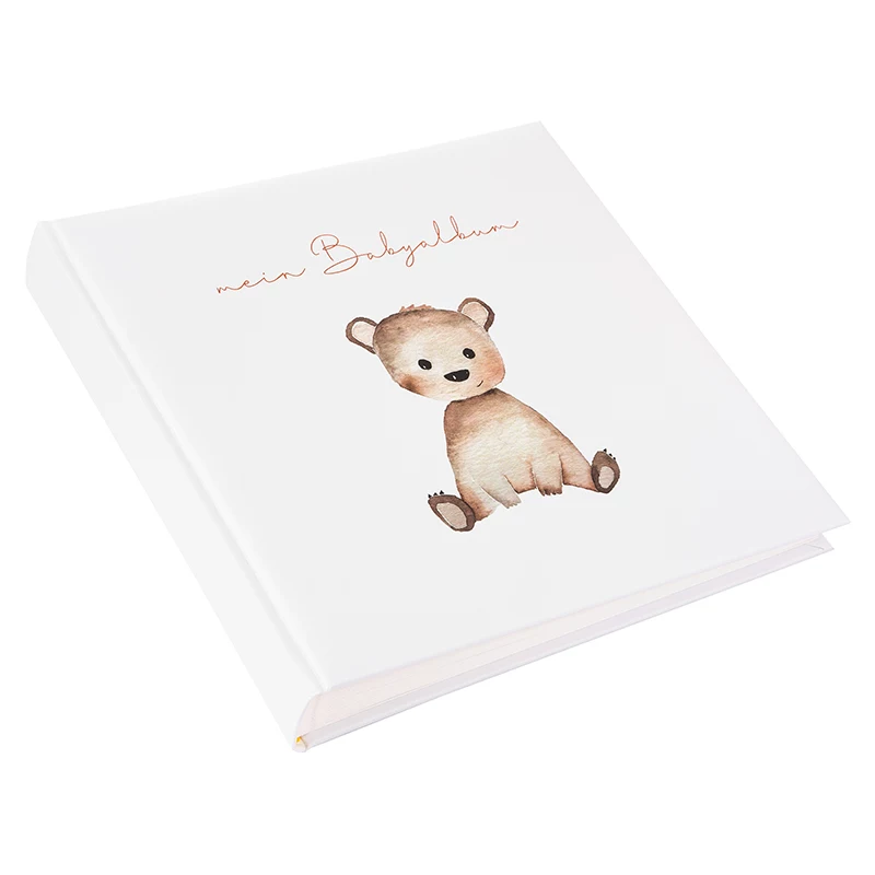 Álbum de fotografias Goldbuch Teddy Bear 25x25 60 páginas brancas 24458