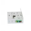 Caixa compacta FTTH Synergy 21 pré-terminada, 4xLC/APC para extremidade aberta, 60m, 9/125µm, G.657.A2, 4 fibras, OD 2,2mm