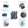 Siemens SIRIUS 3RQ4 relé de acoplamento de ficha, 230 V AC/DC, 3 NA + 1 NF, ligação por parafuso