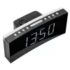 PEDEA Rádio despertador FM / despertador com projeção, preto