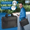 PEDEA Bolsa clutch para portátil 17,3 inch (43,9 cm) - Preto