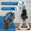 PEDEA Bolsa clutch para portátil 17,3 inch (43,9 cm) - Preto