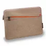 PEDEA Capa Fashion para tablet Samsung Galaxy Tab S6 Lite / A9+ / S9 / A8, bege/laranja, neoprene