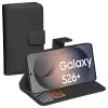PEDEA Capa tipo livro Classic para Samsung Galaxy S26 Plus, preto