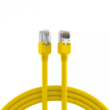 EFB Elektronik Cabo de rede RJ45 Cat.5e SF/UTP LSZH Draka UC300 TM11 amarelo 15 m