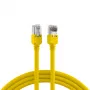 EFB Elektronik Cabo de rede RJ45 Cat.5e SF/UTP LSZH Draka UC300 TM11 amarelo 15 m