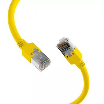 EFB Elektronik Cabo de rede RJ45 Cat.5e SF/UTP LSZH Draka UC300 TM11 amarelo 15 m