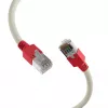 EFB Elektronik Cabo de rede RJ45 Cat.5e F/UTP LSZH Draka UC300 TM11rt crossover cinzento 0,5 m