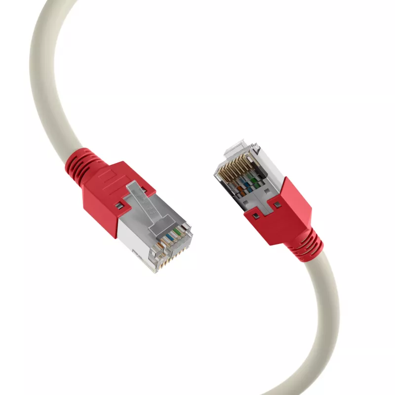 EFB-Elektronik Cabo de rede RJ45 Cat.5e F/UTP LSZH Draka UC300 TM11rt crossover cinzento 15 m