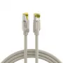EFB-Elektronik Cabo de rede RJ45 Cat.6A S/FTP LSZH Draka UC900 TM31 cinzento 25 m