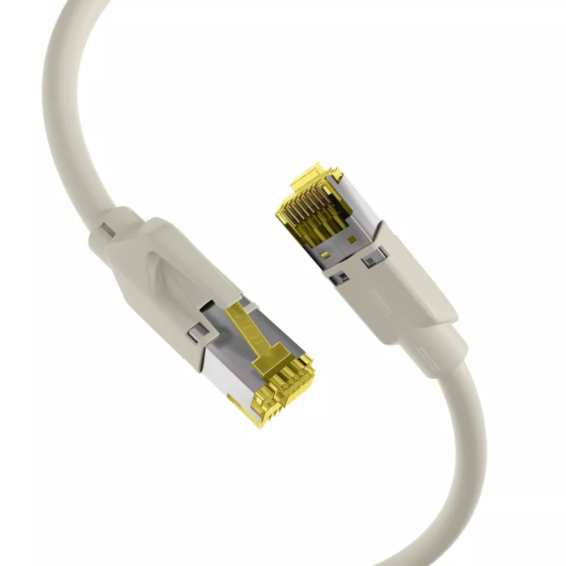 EFB-Elektronik Cabo de rede RJ45 Cat.6A S/FTP LSZH Draka UC900 TM31 cinzento 25 m