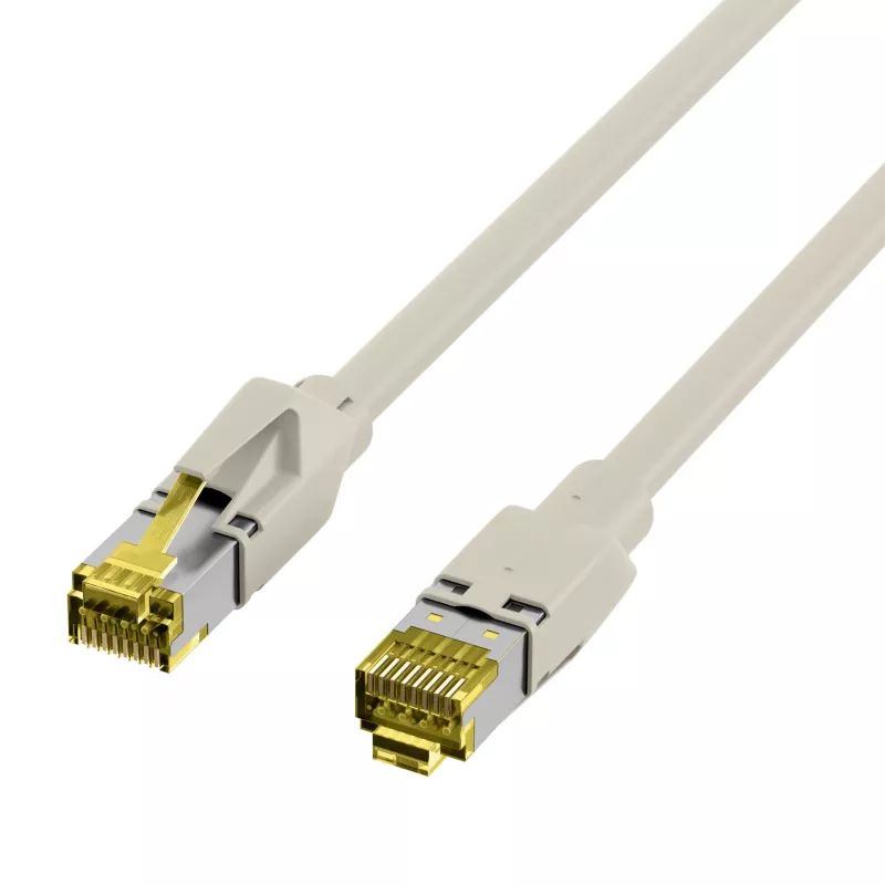 EFB-Elektronik Cabo de rede RJ45 Cat.6A S/FTP LSZH Draka UC900 TM31 cinzento 25 m